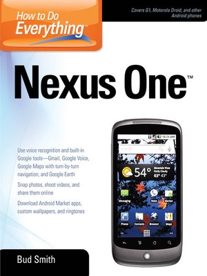 cover image of How to Do Everything Nexus One